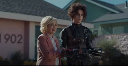 Cadillac’s Super Bowl ad: Winona Ryder, Timothée Chalamet star in ‘Edward Scissorhands’ reboot