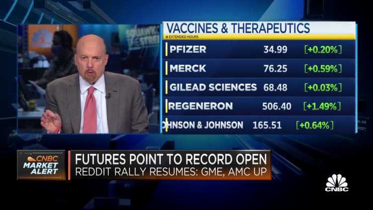 Cramer: We need to talk about Covid therapeutics on top of vaccines