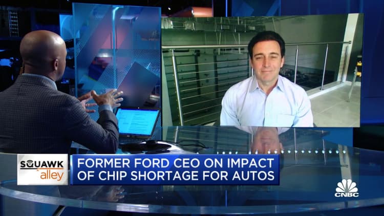 Fmr. Ford CEO on the impact of chip shortages on the auto industry