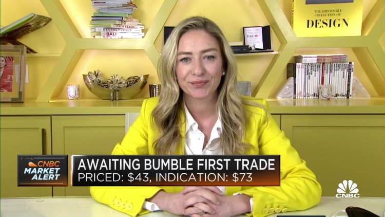 Bumble founder and CEO on the dating company's IPO