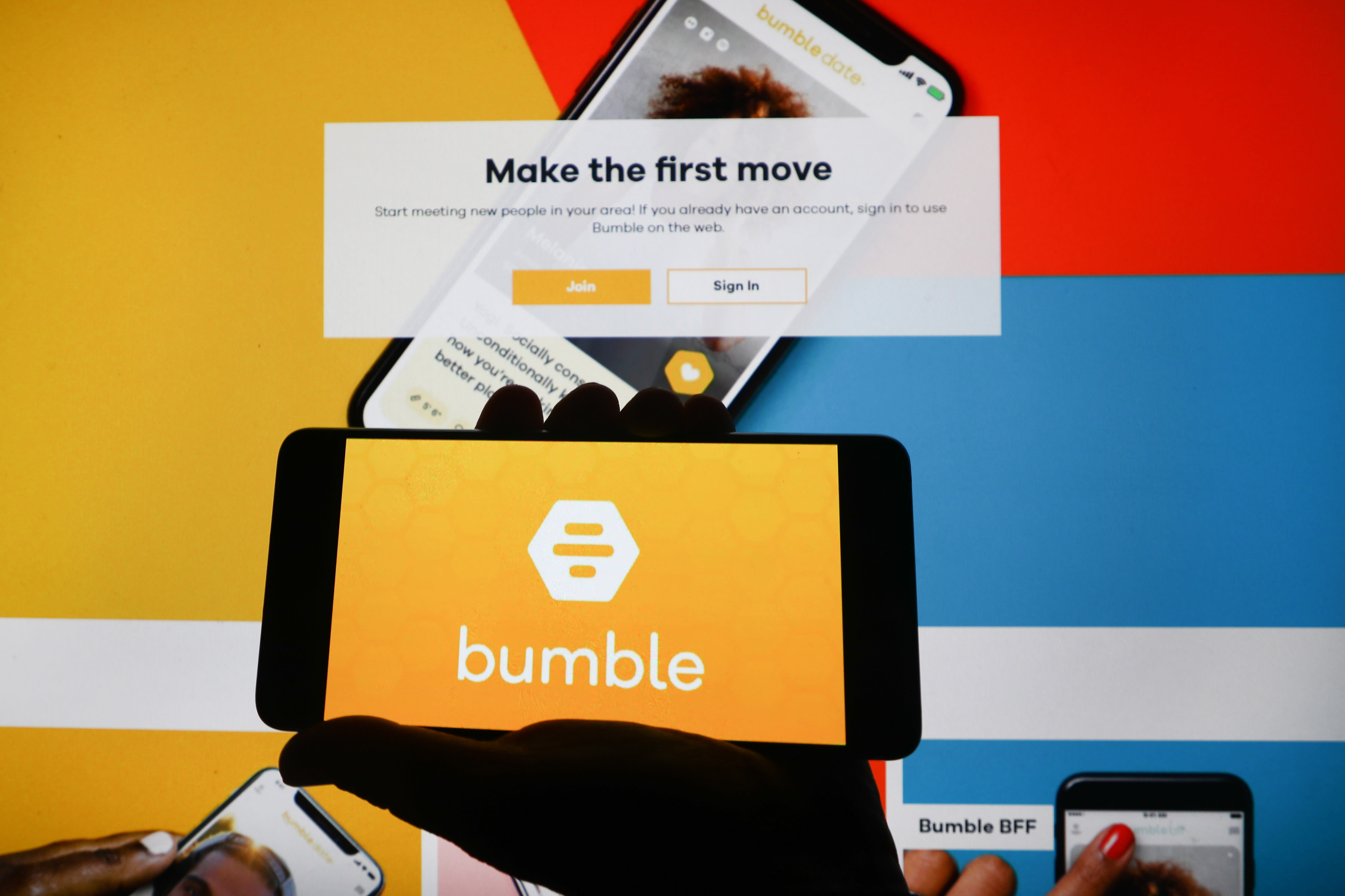 Bumble dating site in Manhattan