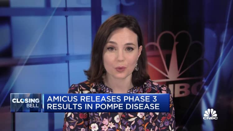 Amicus releases phase 3 results in Pompe disease trial