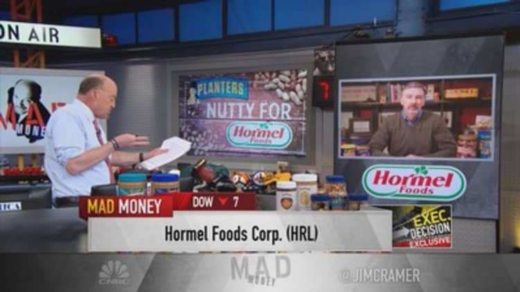 Hormel CEO says Planters acquisition 'checks all the boxes for us'