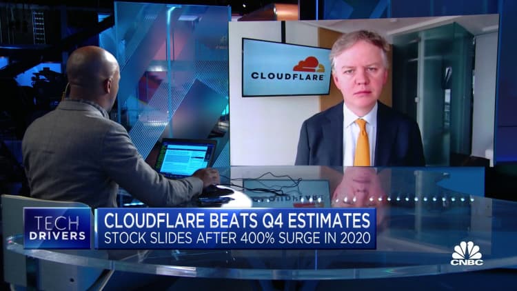 Cloudflare CEO on its record quarter for new customers