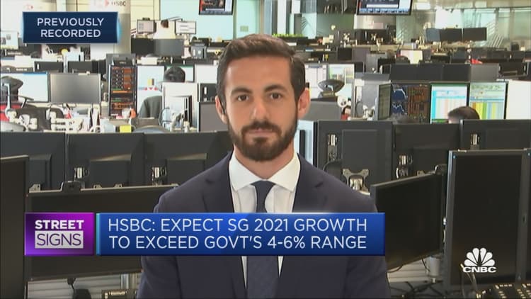 Singapore is in an 'enviable' financial position, says HSBC economist