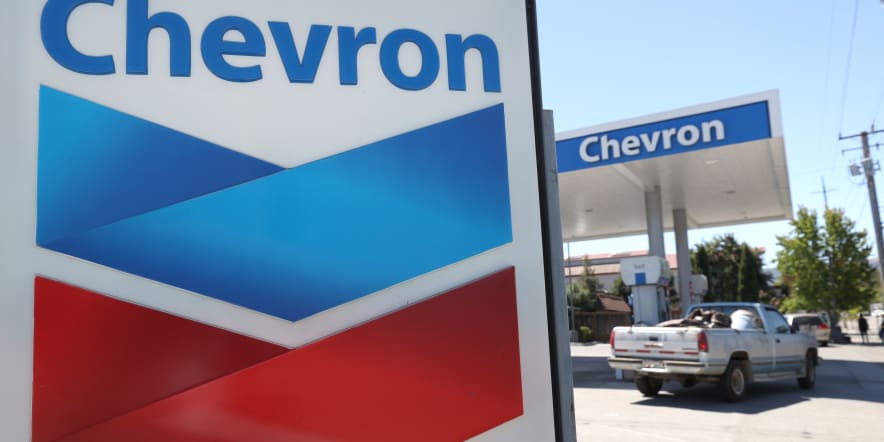 Chevron annual profit doubles to record $36.5 billion, but fourth-quarter miss hits shares
