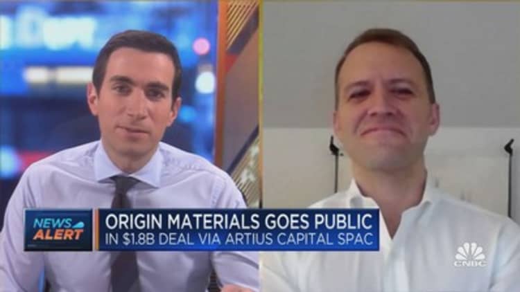 Origin Materials co-founder on going public through a SPAC deal