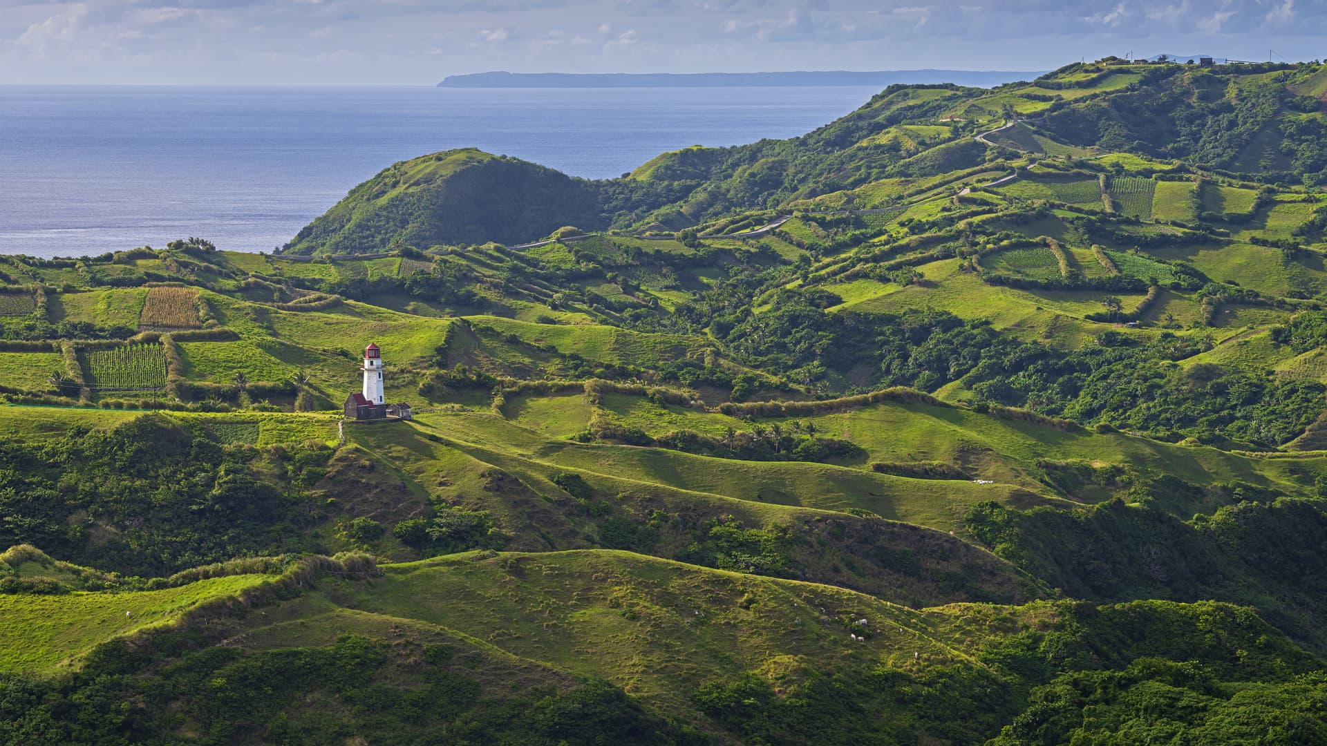 The Tayid Lighthouse on the island of Batan.