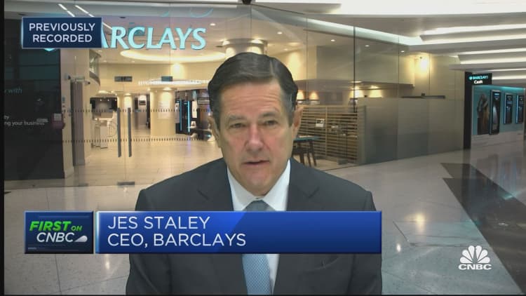Watch CNBC's full interview with Barclays CEO Jes Staley