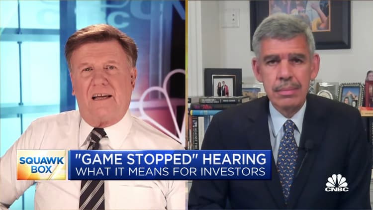 Mohamed El-Erian on GameStop hearings, inflation concerns, stimulus and more
