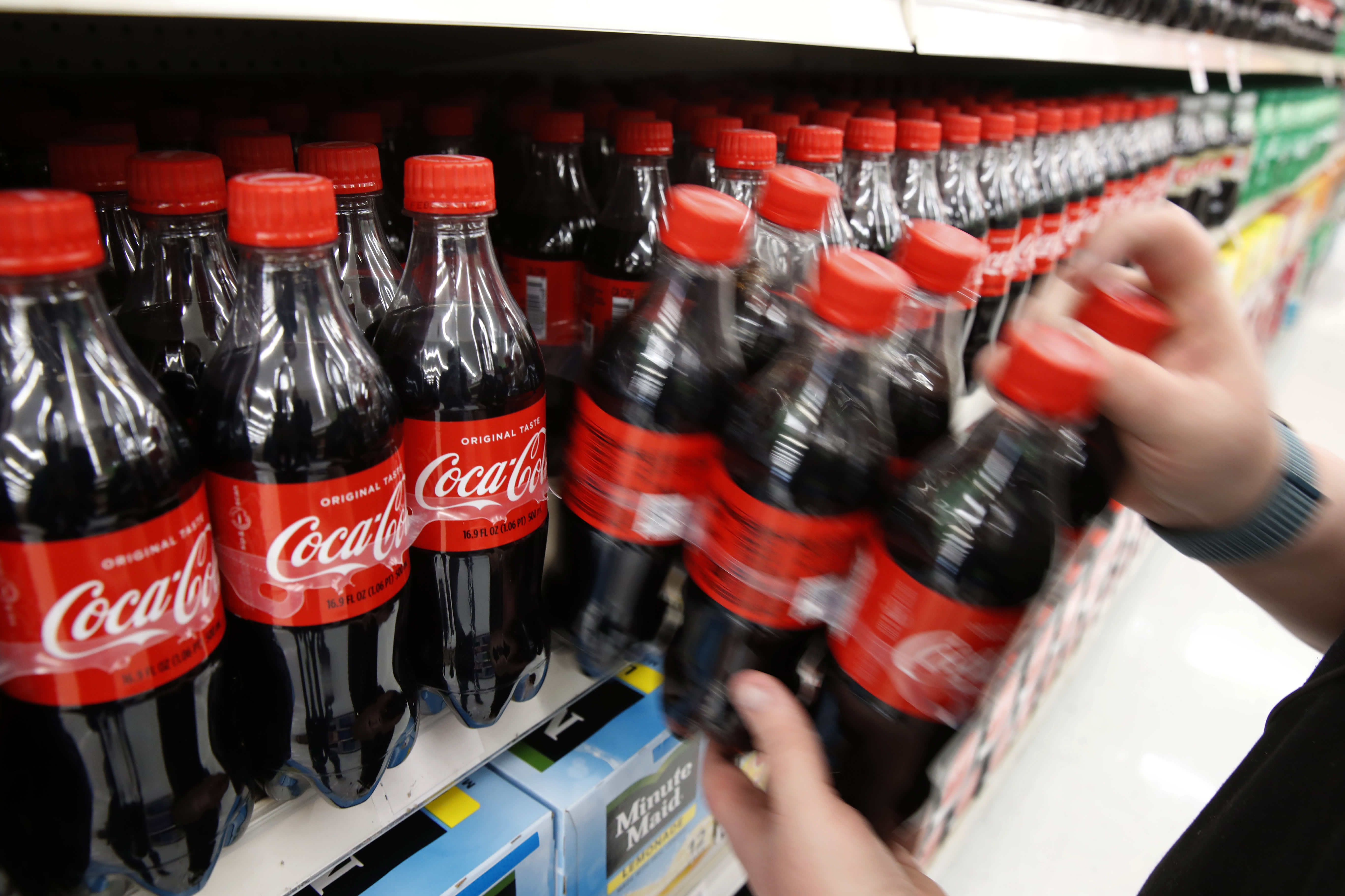 Coca-Cola (KO) in the first quarter of 2021 won