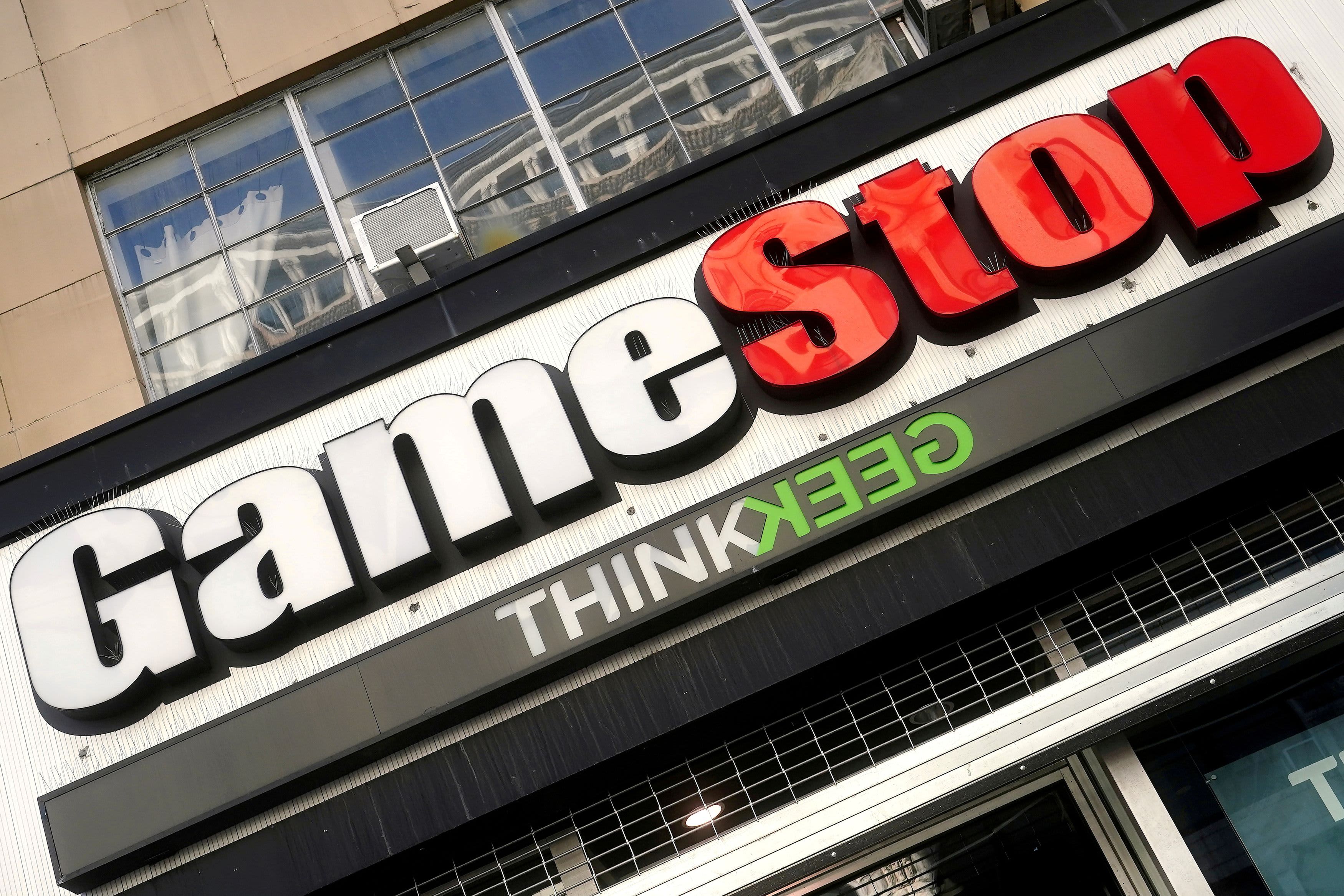 GameStop’s shares rise more than 90% in late afternoon trading