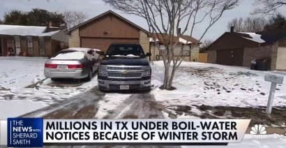 Millions in Texas still under boil-water notices amid winter storm