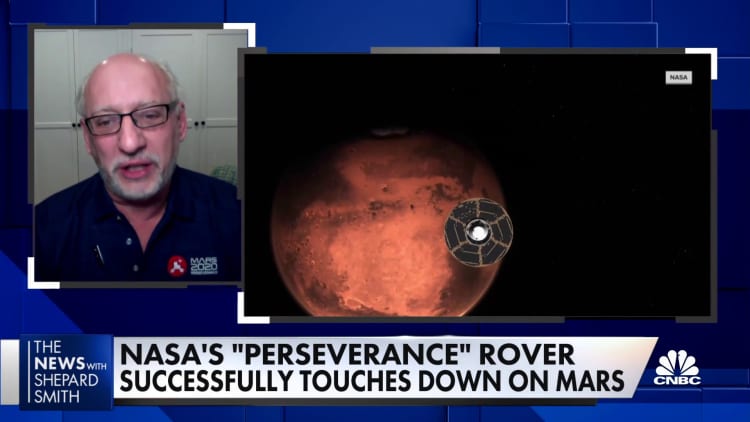 NASA's Perseverance rover successfully touches down on Mars