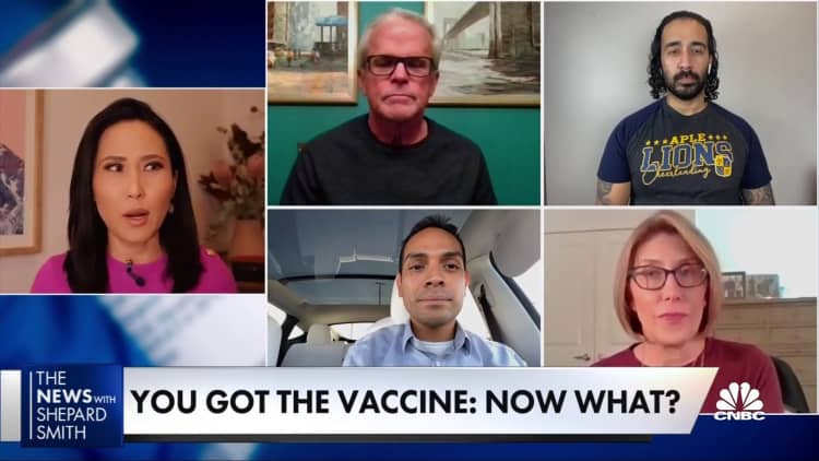 Even after you get the vaccine, you should still wear masks, socially distance, says Dr. Vin Gupta