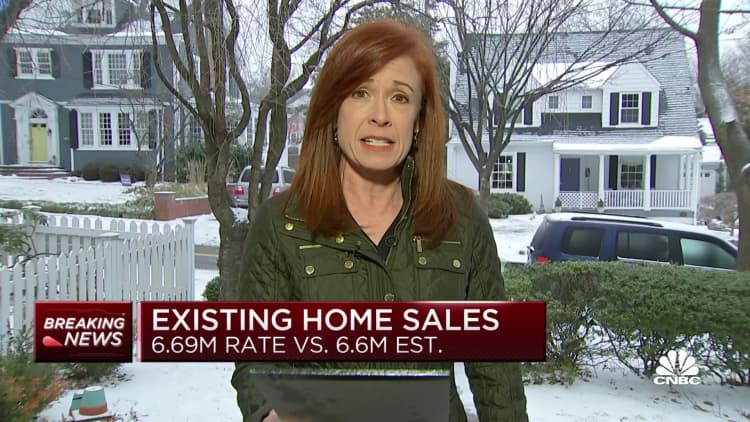 Existing home sales jump 0.6% in January