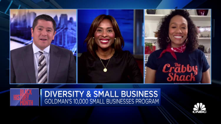 Here's how Goldman Sachs is supporting diversity in small business