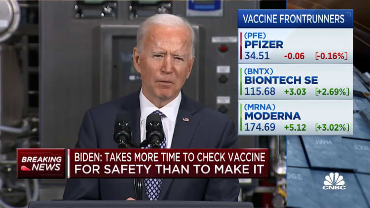 Biden: I'm confident we will exceed goal of 100M doses in first 100 days