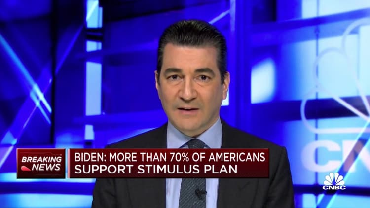 Gottlieb: It's fair for Biden administration take credit on accelerating vaccine production