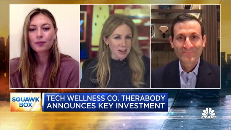 Former tennis pro Maria Sharapova on investing in tech wellness company Therabody