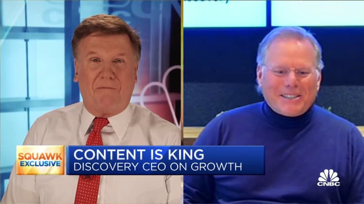 Watch CNBC's full interview with Discovery CEO David Zaslav on Q4 earnings beat
