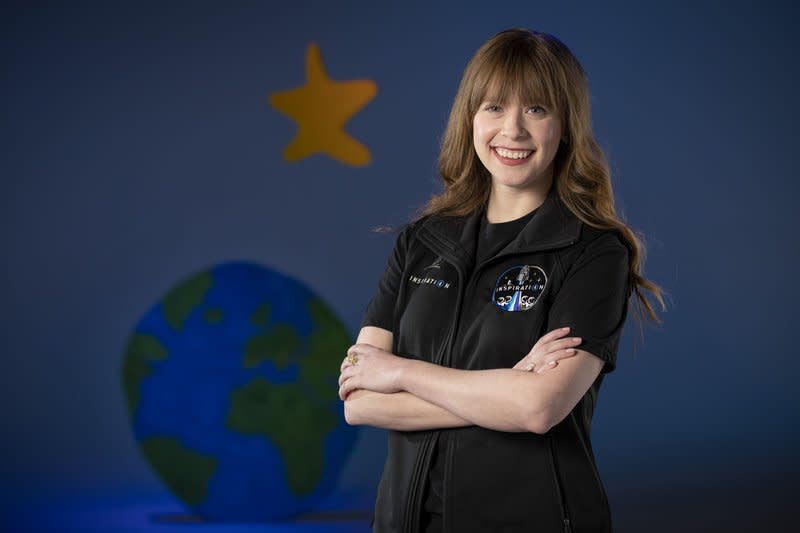 Hayley Arceneaux becomes the youngest American in space