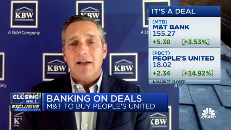 M&A in banks will get bigger: KBW CEO Tom Michaud