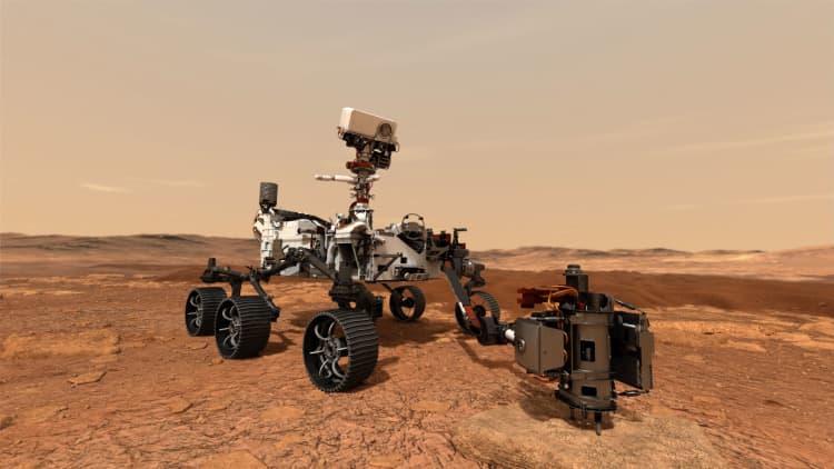 NASA reveals video of the Perseverance rover landing on Mars