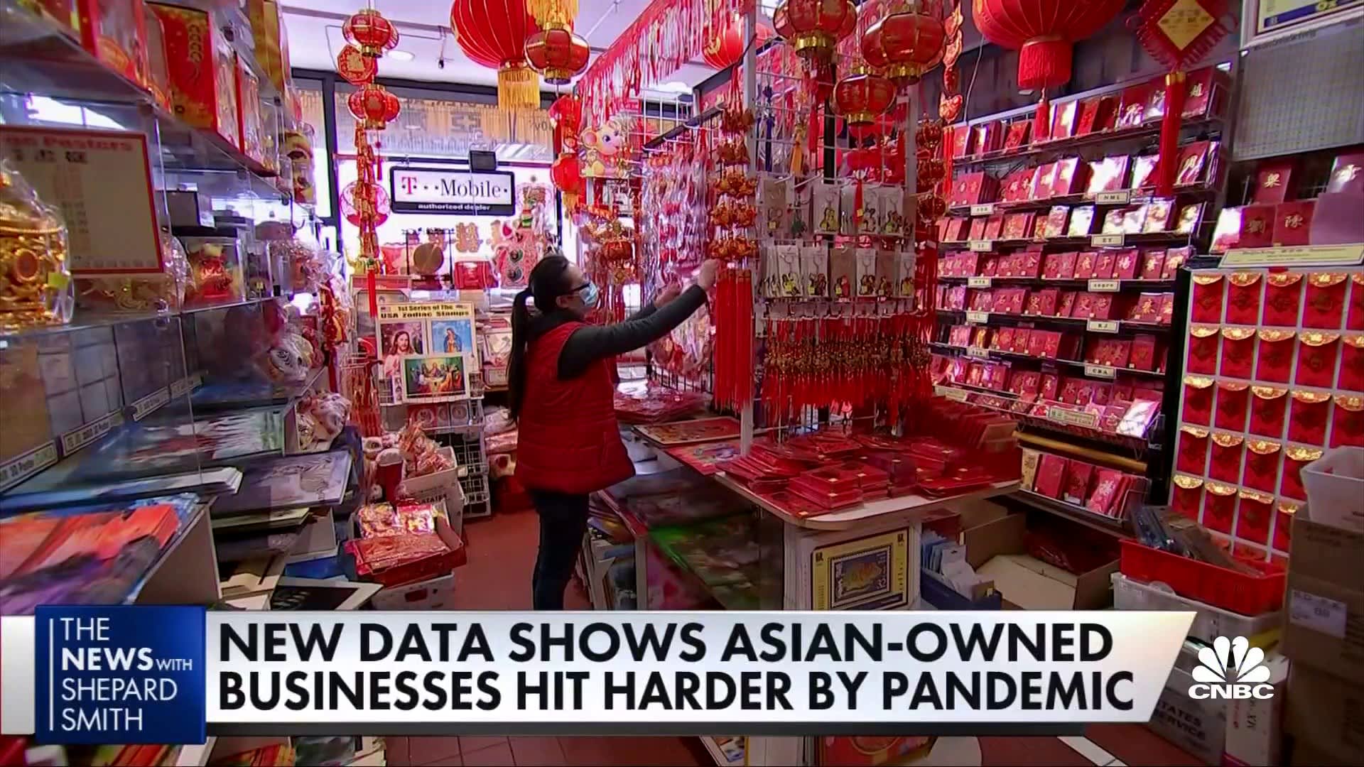 New data shows Asian-owned businesses hit hard by the pandemic