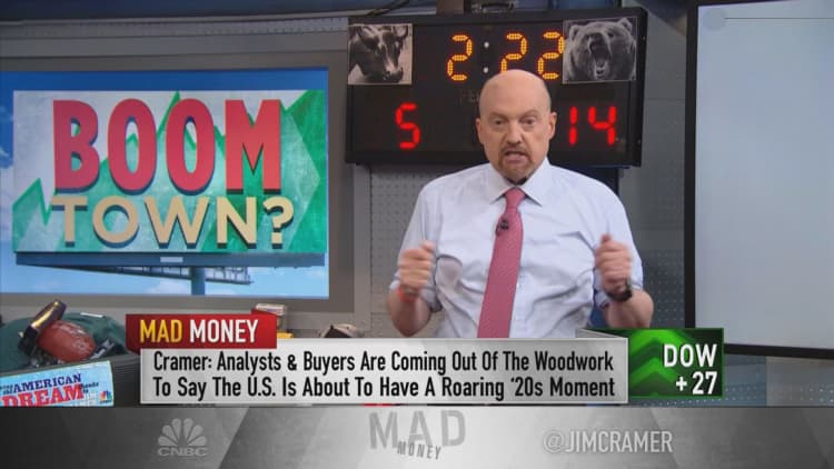 Jim Cramer breaks down how to play the market rotation as recovery optimism grows