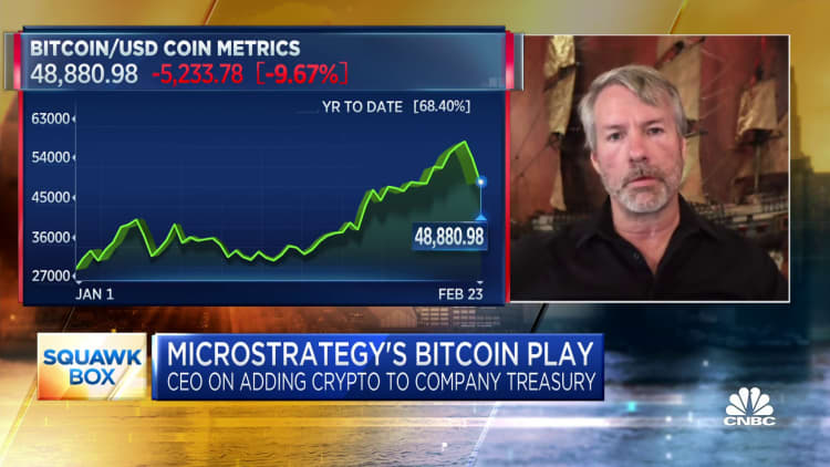 MicroStrategy CEO Michael Saylor on his expectations for bitcoin's trajectory