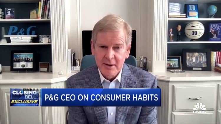 P&G CEO: Pandemic caused consumers to move toward trusted brands