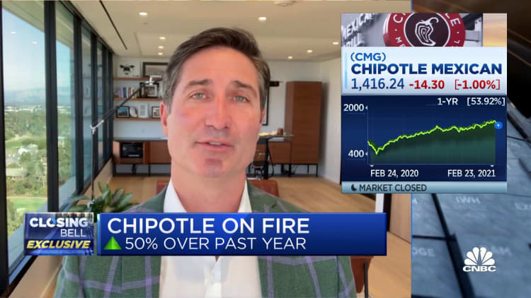 Chipotle CEO believes digital growth will continue even after pandemic