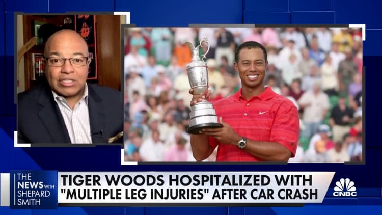 NBC Sports' Mike Tirico on Tiger's car crash