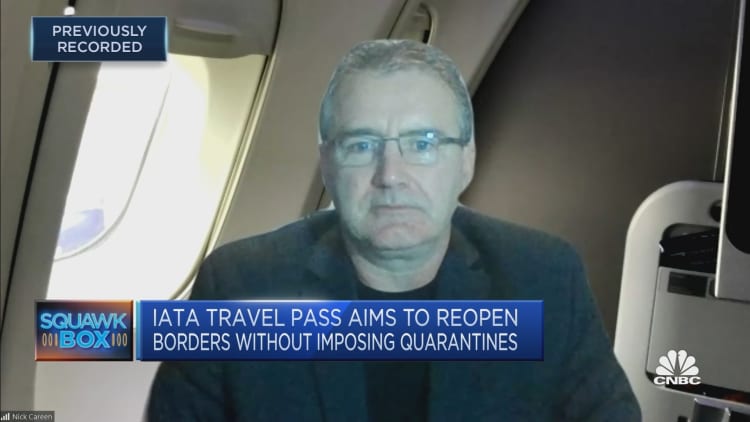 IATA says its travel pass will make existing processes 'more seamless'