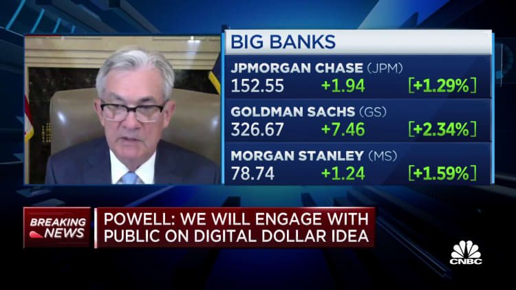 Powell: Banks have been a source of strength during the pandemic