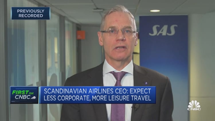 Scandinavian Airlines faces 'severe competitive environment,' says CEO