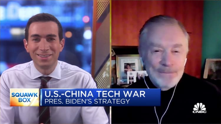 Watch CNBC's full interview with Huawei USA security chief on chip shortage