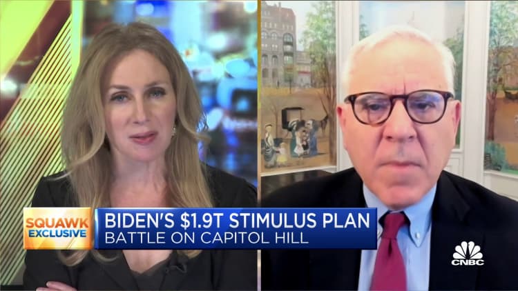 Full interview with Carlyle Group's David Rubenstein on Biden's stimulus bill, $15 minimum wage and more