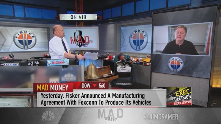 Fisker CEO on building share in the EV market and its partnership with Foxconn