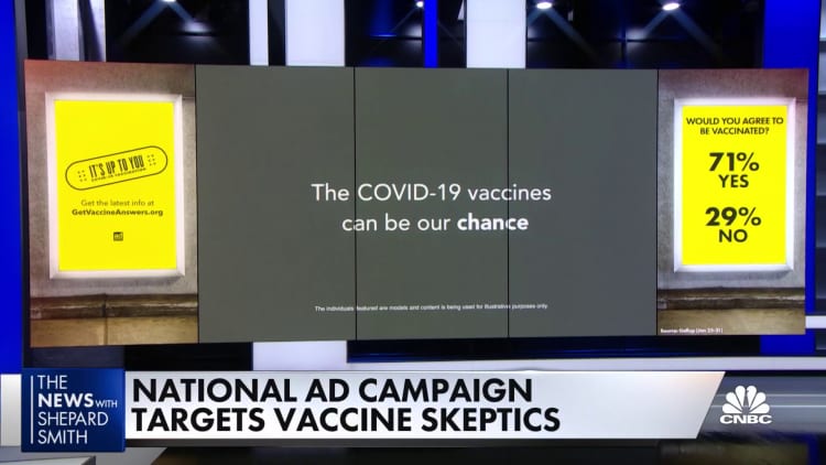 National ad campaign, celebrities encourage Americans to get the Covid-19 vaccine