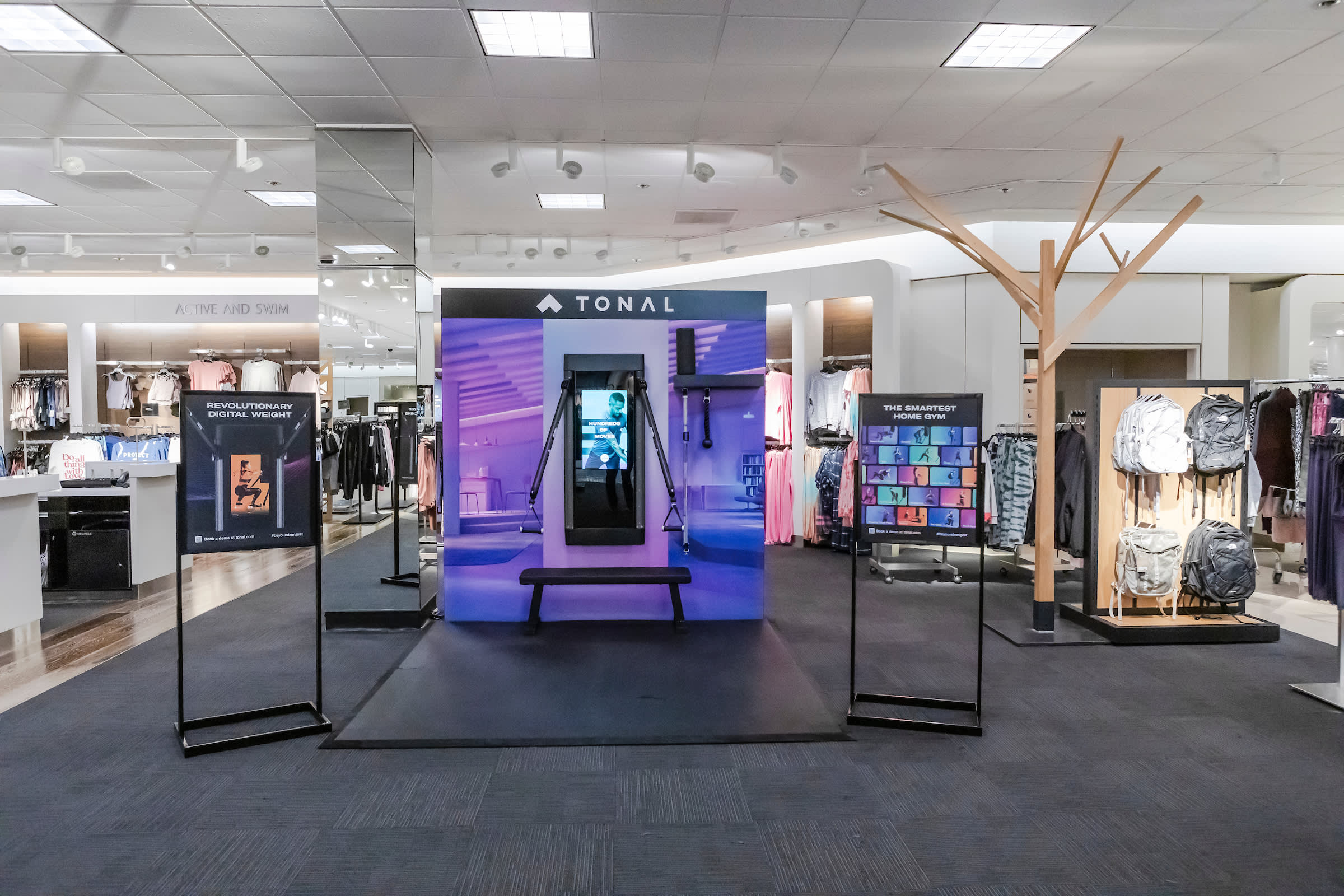 Nordstrom to add Tonal shops in 40 stores to boost fitness offerings