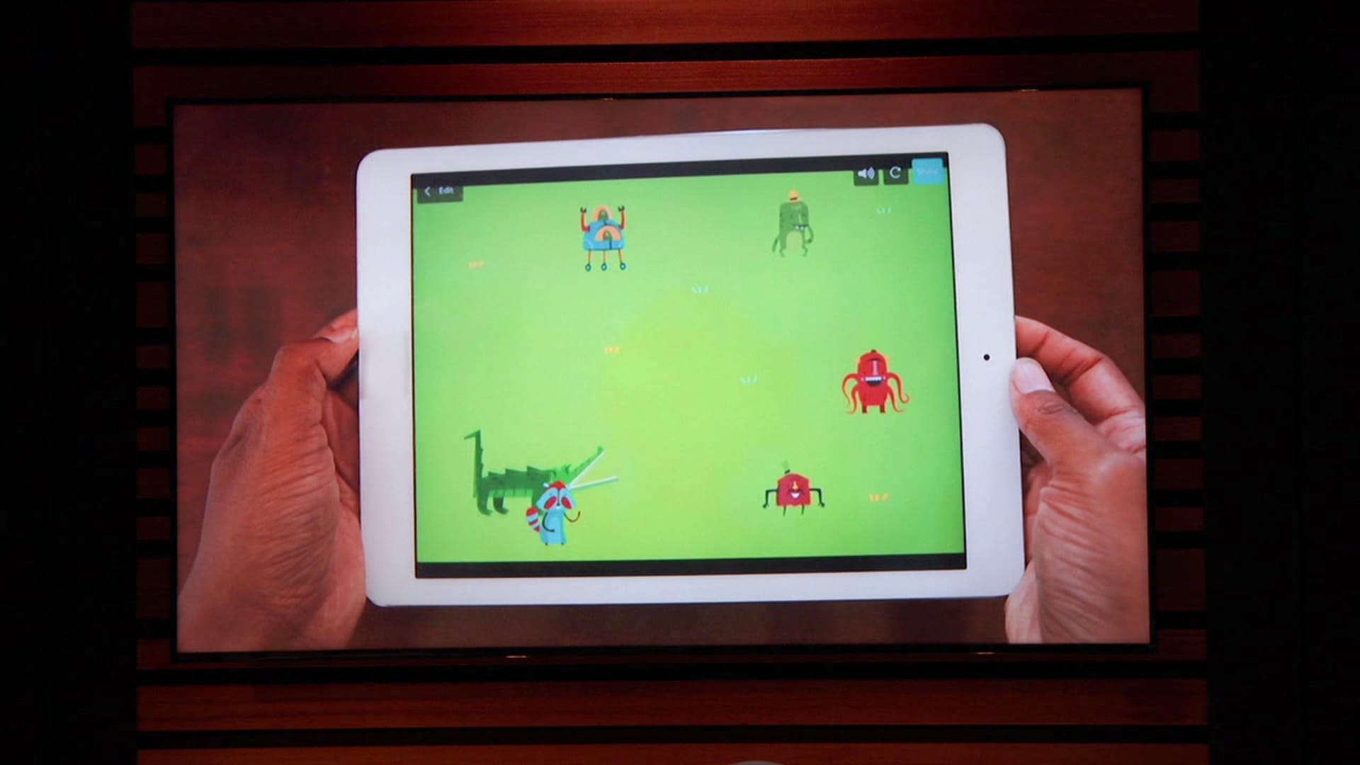 Hopscotch, an app that teaches kids to code.