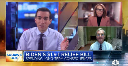 Two former lawmakers debate spending consequences of $1.9 trillion relief bill