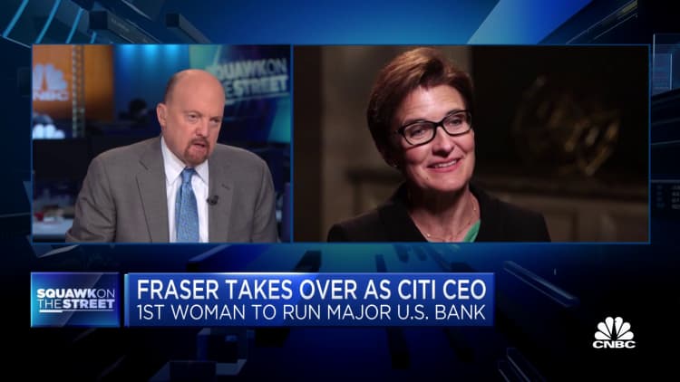 Jim Cramer: Jane Fraser taking over at Citi is a big deal