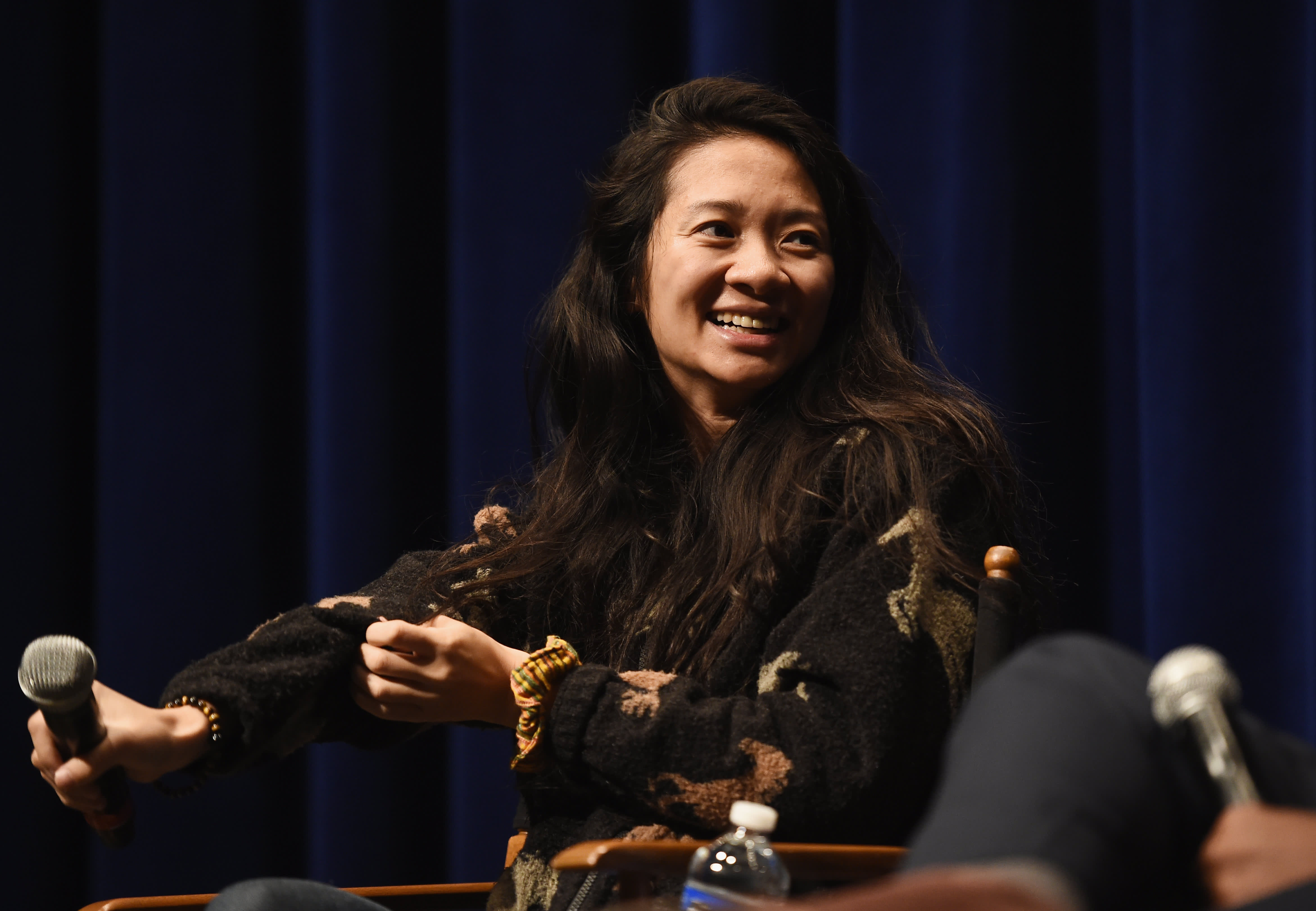 Chloe Zhao, second woman to win the Golden Globe for best director, for success