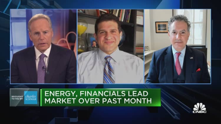 Trading Nation: Two traders weigh energy vs. financials
