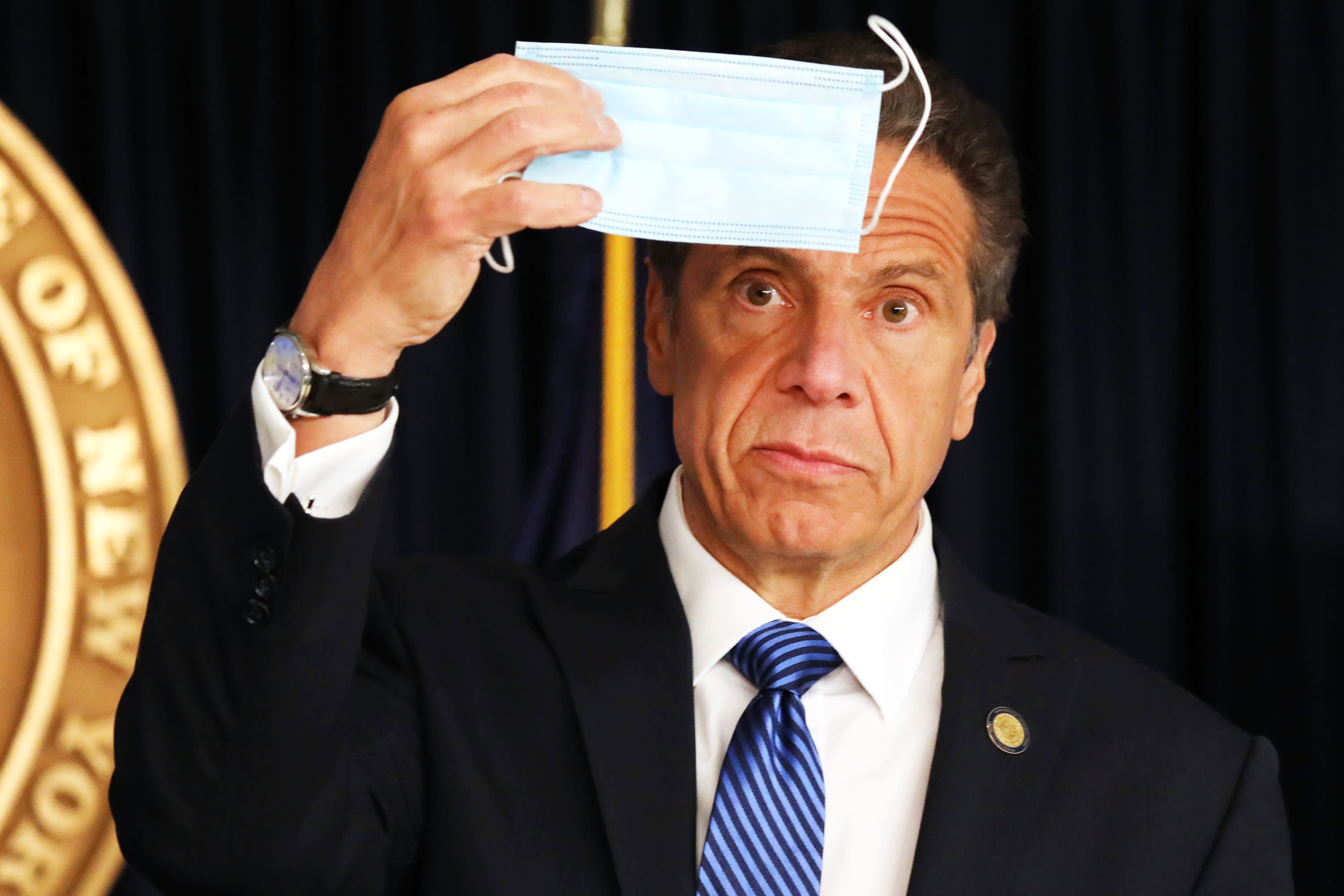 Andrew Cuomo, accuser of sexual harassment, speaks as the investigation speeds up