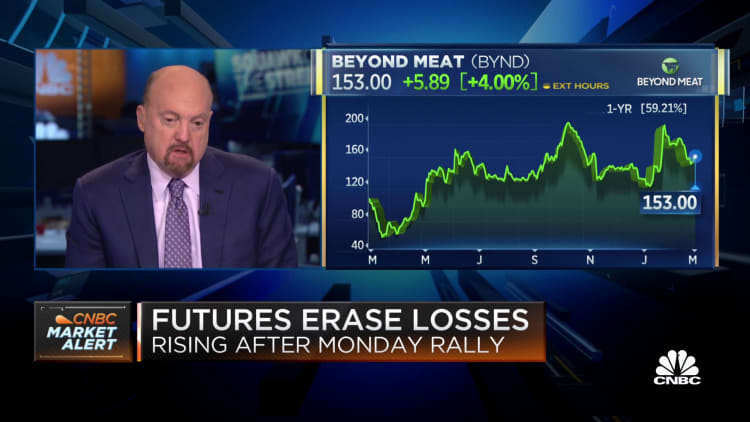 Jim Cramer says he agrees with Citi's upgrade of Beyond Meat