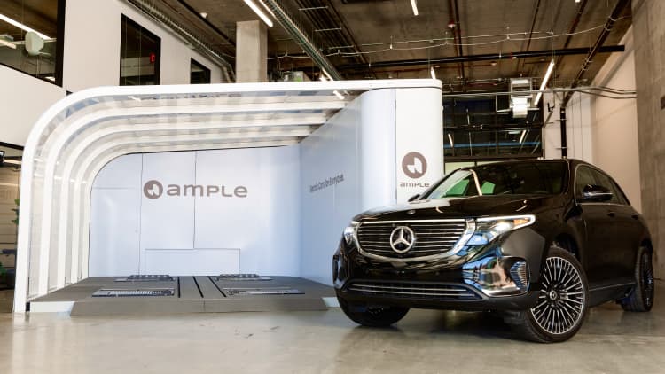 Inside Ample, the company bringing battery swapping to the U.S.
